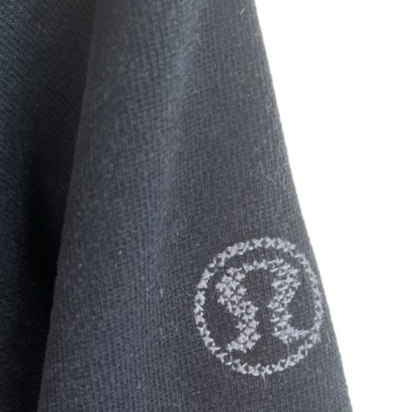 Lululemon Jacket Size 12 Black High Collar - Picture 7 of 15